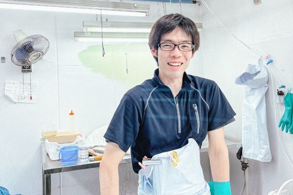 群馬工場 洗い場