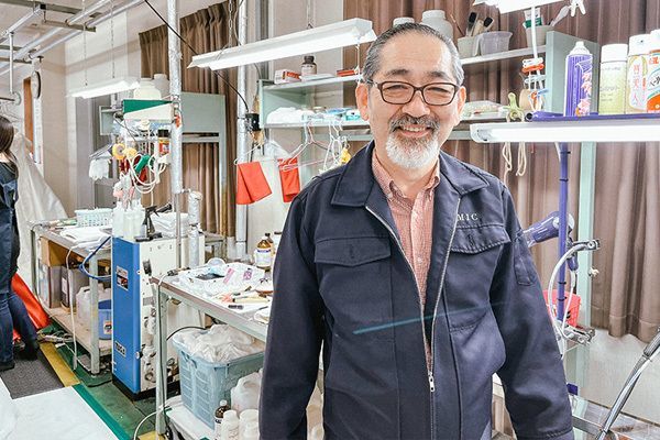 群馬工場 染み抜き